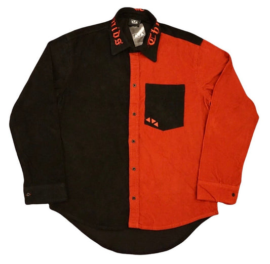 Corduroy logo jacket